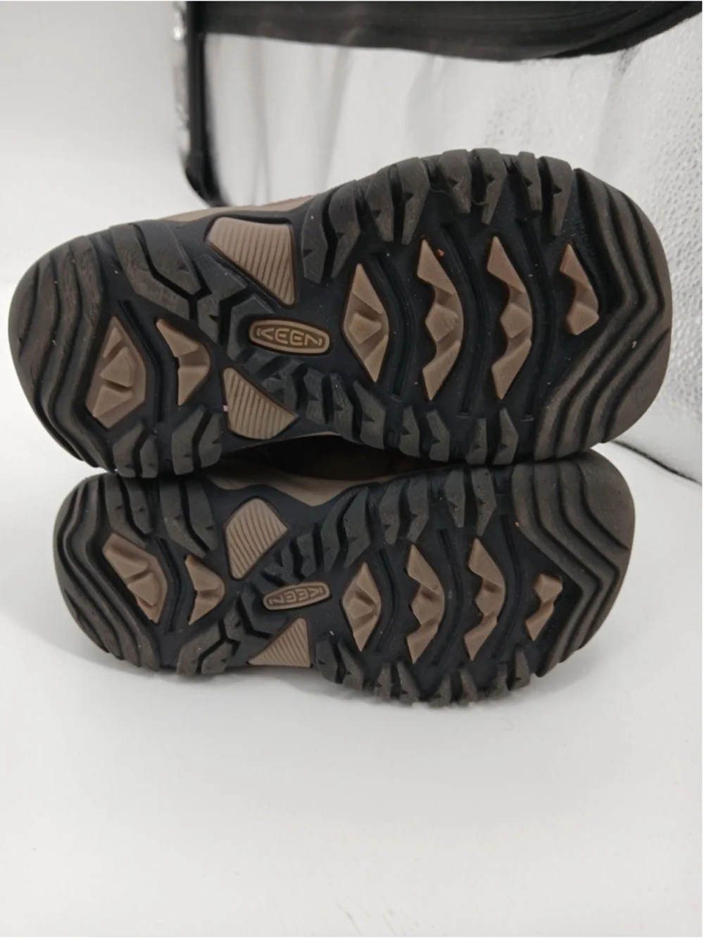 Keen Kanibou Waterproof Boots Little Kids Size 9 Brown/ Blue